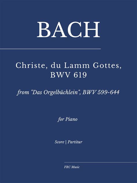 J.S. Bach: Christe, Du Lamm Gottes, BWV 619 - As Played By Víkingur Ólafsson